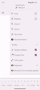 برنامهنما Oojao Code - text file editor عکس از صفحه