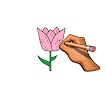 Flower Draw ikon