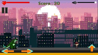 Godzilla Escape syot layar 1