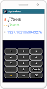 Square Root (平方根计算器) 截图 1