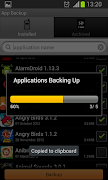 App Backup syot layar 2