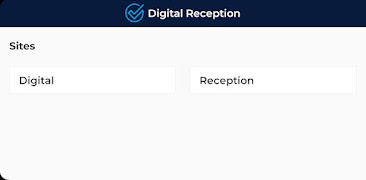 Digital Reception imagem de tela 1