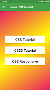 CSS and CSS3 Tutorials 海报