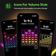 Neon LED Volume - Volume Style ảnh chụp màn hình 2