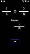 Fraction Multiplication Practi تصوير الشاشة 1