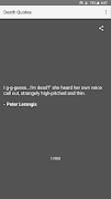 Death Quotes 截图 2