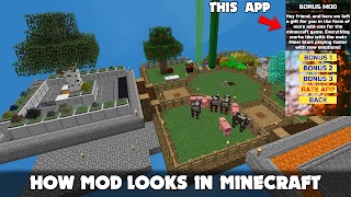 پوستر Sky Factory Map for Minecraft