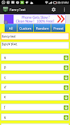 Fancy Text ภาพหน้าจอ 1