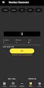 4 Schermata Number Generator