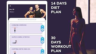 14Day Diet Plan-lose belly fat ポスター