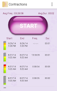 My Contractions Tracker poster