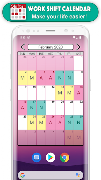 Work Shift Calendar स्क्रीनशॉट 7