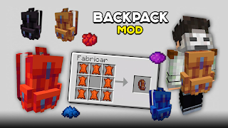 Poster Working Backpack Mod