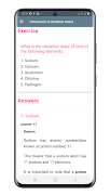 Chemistry Oxidation Numbers ảnh chụp màn hình 1