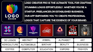 Poster Logo Maker - 3D Logo Designer