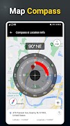 برنامه‌نما Compass - Digital Compass App عکس از صفحه