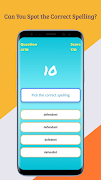 Spell Quiz - Spelling Game syot layar 1
