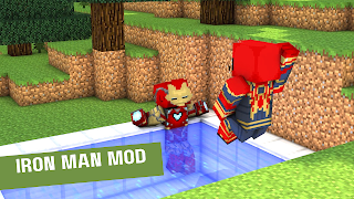 IronMan Mod Skin for Minecraft 截图 5