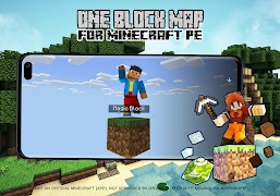 One Block Map For Minecraft PE 포스터