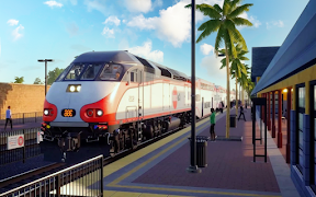 City Train Drive — Train Games Plakat