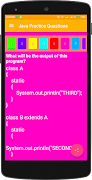 Java Practice Questions capture d'écran 3