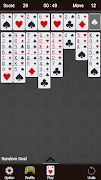 FreeCell captura de pantalla 6