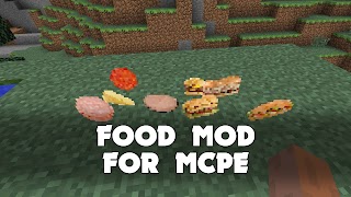 Food Mod for Minecraft PE 截图 1