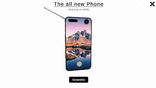 Design the next Smartphone screenshot 3