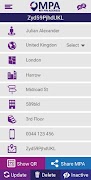 MyPinAddress الملصق