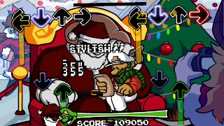 FNF Character Test Santa تصوير الشاشة 1