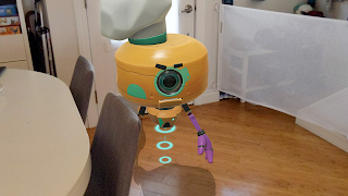 برنامه‌نما ARCore Depth Lab عکس از صفحه