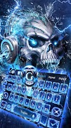 Skull Wallpaper Keyboard โปสเตอร์