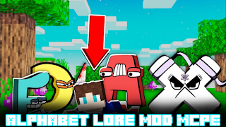 Alphabet Lore Mod Minecraft PE 포스터