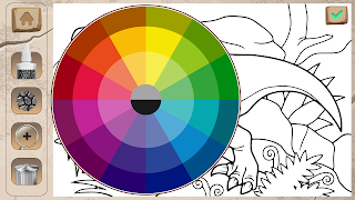 Coloring Plus : Dinosaur اسکرین شاٹ 2