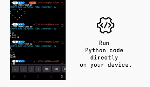 Python IDE (Python 3.12 & pip) اسکرین شاٹ 2