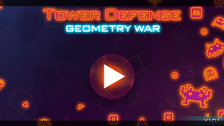 Tower Defense: Geometry War 포스터