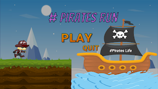 Pirates Run captura de pantalla 1