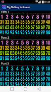 برنامه‌نما Big Battery Indicator عکس از صفحه