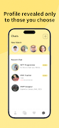 برنامه‌نما Blurry - Safe Chat That Clears عکس از صفحه