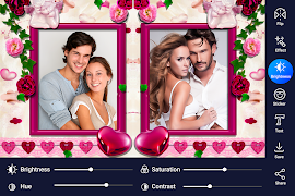 برنامه‌نما Couple Dual Photo Frame عکس از صفحه