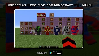 SpiderMan Hero Mod Minecraft स्क्रीनशॉट 7