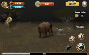 Wild Elephant Sim 3D screenshot 5
