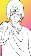 How to draw Itachi ảnh chụp màn hình 5