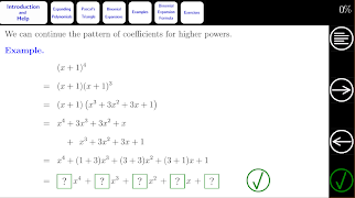 Algebra Tutorial 15: Polynomials II imagem de tela 2