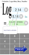Logarithm Log Ln Base e, Base screenshot 1