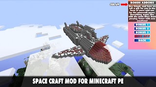 Space Craft Mod for Minecraft اسکرین شاٹ 3
