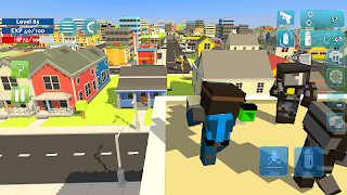 Block Gun Pixel Jetpack imagem de tela 6