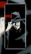 برنامه‌نما Anonymous Wallpaper عکس از صفحه
