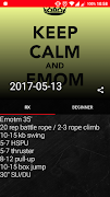 Wod tracker and timer ภาพหน้าจอ 3