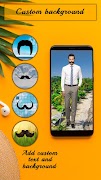 1 Schermata Mustache Photo Editor
